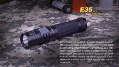Fenix E35 XL-L2 UE LED Flashlight Black 2016 Version -Camping And Hiking E35UE 2 E 73022.1452788932.1280.1280 32657.1495139086
