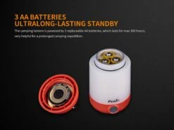 Fenix CL23 Camping Lantern Fresh Green -Camping And Hiking Fenix CL23 Lantern AA Batteries