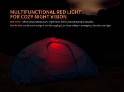 Fenix CL23 Camping Lantern Fresh Green -Camping And Hiking Fenix CL23 Lantern Red Light