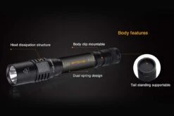 Fenix E25 LED Flashlight (UE Version) -Camping And Hiking Fenix E25UE Flashlight Features