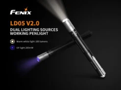 Fenix LD05 V2.0 LED Penlight With UV Light -Camping And Hiking Fenix LD05 1