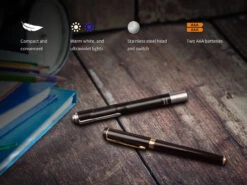 Fenix LD05 V2.0 LED Penlight With UV Light -Camping And Hiking Fenix LD05 2