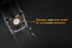 Fenix LD12 2017 Edition LED Flashlight 320 Lumens -Camping And Hiking Fenix LD12 Flashlight Side Switch