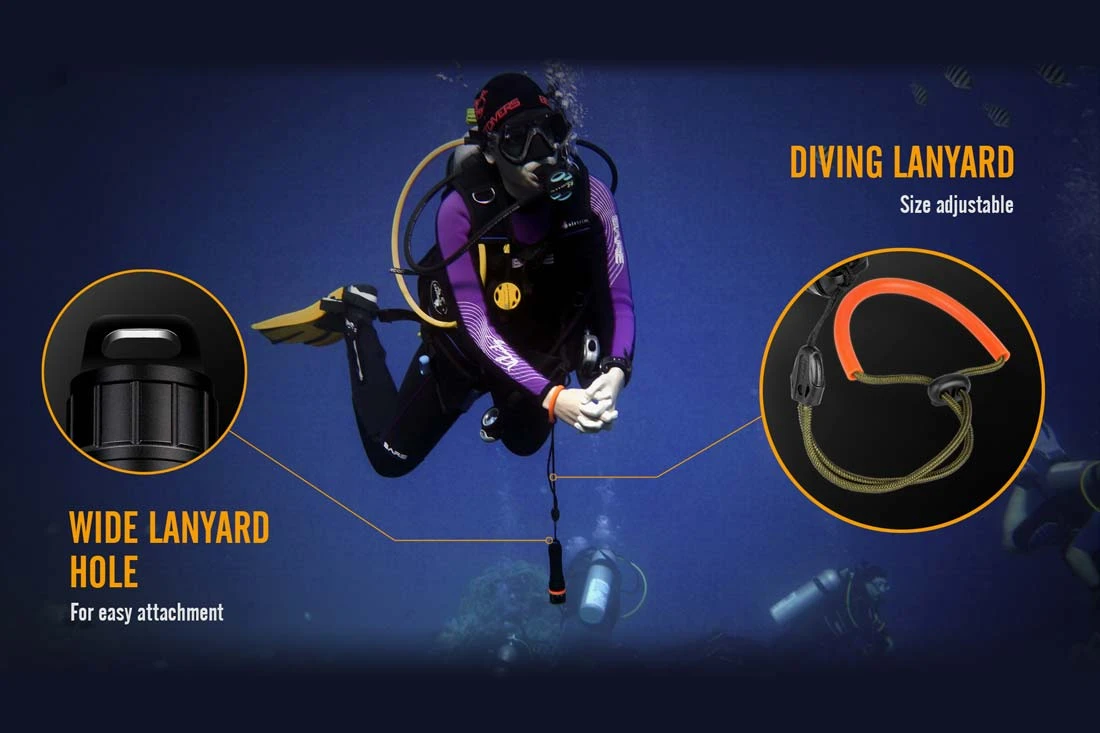 Fenix SD11 XM-L2 U2 Diving Photographic Light 6 Fenix SD11 XM-L2 U2 Diving Photographic Light - Image 4