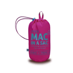 Mac In A Sac Mini Origin Unisex Waterproof Packable Jacket -Camping And Hiking Fuchsia 3 Copy
