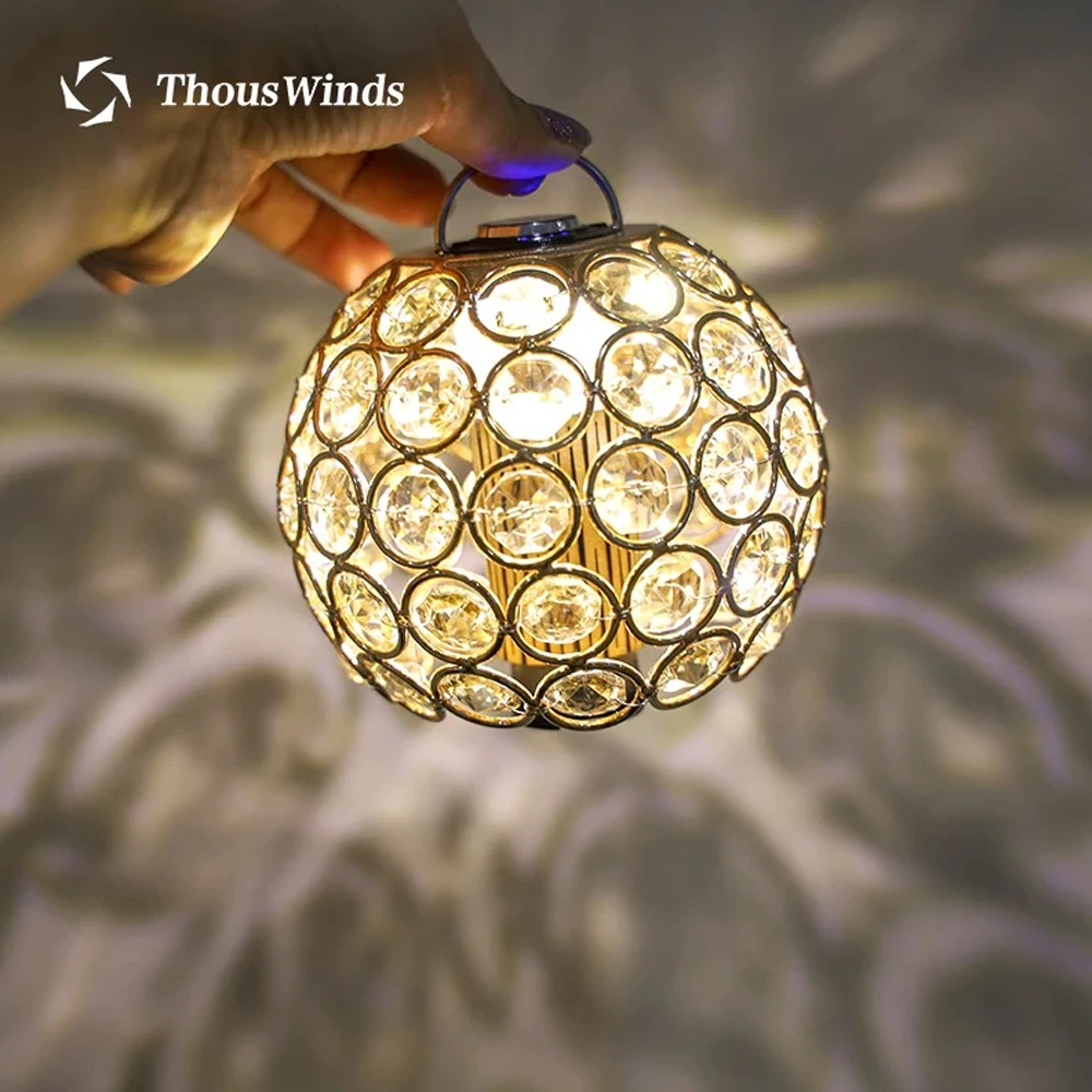 Thous Winds Goal Zero LED Light Crystal Ball Lampshade 5 Thous Winds Goal Zero LED Light Crystal Ball Lampshade - Image 3