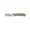 Gerber Flatiron - Desert Tan Folding Cleaving Knife -Camping And Hiking Gerber Flatiron