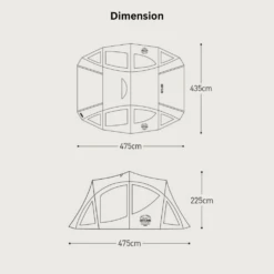KZM Gotland Swell House Tent -Camping And Hiking GotlandShellHouse eb71dd3b ebdd 4b64 9233 788117cbbf76