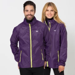 Mac In A Sac Origin Unisex Waterproof 7000mm Packable Jacket -Camping And Hiking Grape 6
