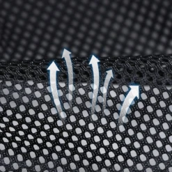 Hewolf Space Medium Aluminum Alloy Foldable Chair -Camping And Hiking HW J2049 BLK 5