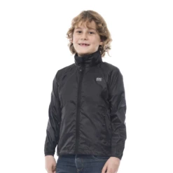 Mac In A Sac Mini Origin Unisex Waterproof Packable Jacket -Camping And Hiking Jet black 1