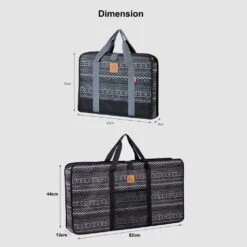 KZM Folding Table Carry Bag 19 KZM Folding Table Carry Bag -Camping And Hiking K20T3B001 dimensionwithK9T3B001