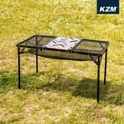 KZM Union Iron Mesh 3 Folding Table 10 KZM Union Iron Mesh 3 Folding Table -Camping And Hiking K20T3U005 4