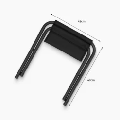 KZM Enkel BBQ Chair 2P Set -Camping And Hiking K21T1C03 7