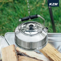 KZM Stainless Steel Kettle 0.8L 10 KZM Stainless Steel Kettle 0.8L -Camping And Hiking K21T3K08 04