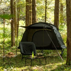 [NEW] KZM Black Cot Tent II -Camping And Hiking K221T3T01 04