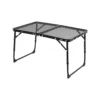 KZM Iron Mesh Slim Mini Table - Black -Camping And Hiking K8T3U011 2