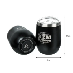 KZM Egg Tumbler 2 Pieces -Camping And Hiking K9T3K010 6