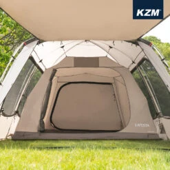 KZM Lafesta 4-5 Person Tent -Camping And Hiking K9T3T006 1000 6