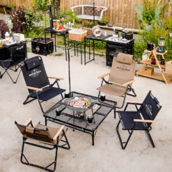 KZM Iron Mesh Fireplace Table II 21 KZM Iron Mesh Fireplace Table II -Camping And Hiking K9T3U012 11