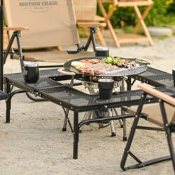 KZM Iron Mesh Fireplace Table II 18 KZM Iron Mesh Fireplace Table II -Camping And Hiking K9T3U012 6