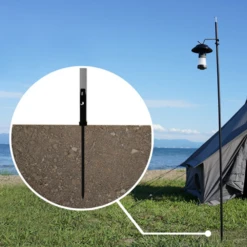 DoD Lantern Stand Set RX -Camping And Hiking LP1 753 BK 8