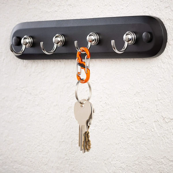 Nite Ize S-Biner® MicroLock® Aluminum - 5 Pack Coyote 7 Nite Ize S-Biner® MicroLock® Aluminum - 5 Pack Coyote - Image 5