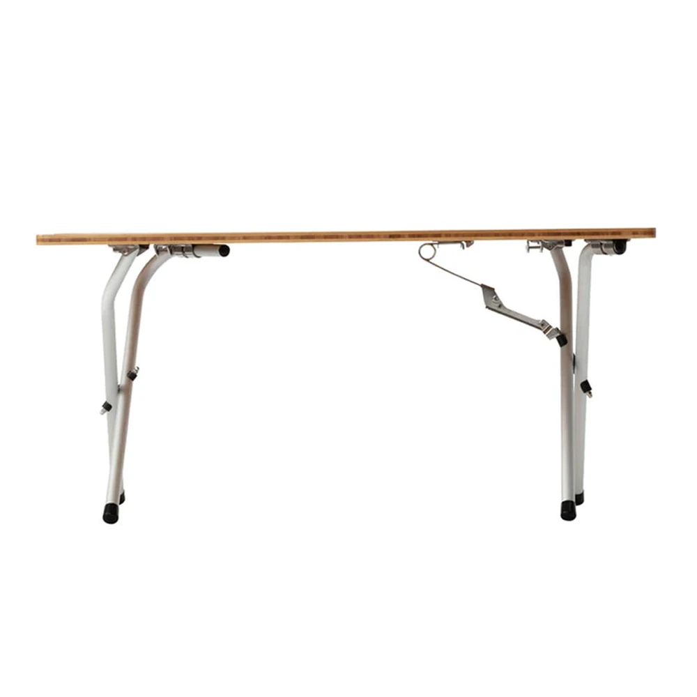 Snow Peak Renewed Single Action Low Table Bamboo 7 Snow Peak Renewed Single Action Low Table Bamboo - Image 5