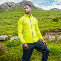 Mac In A Sac Origin Unisex Waterproof 7000mm Packable Jacket -Camping And Hiking Lime 7