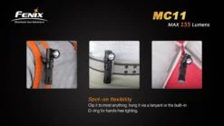 Fenix MC11 Anglelight Black Upgraded Version 155 Lumens -Camping And Hiking MC11 4 97411 47426.1443047020