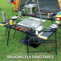 Camp Leader Portable And Multiple Function BBQ Table -Camping And Hiking MON24 10