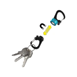 Nite Ize SlideLock® 360° Magnetic Locking Dual Carabiner - Blue -Camping And Hiking MSBL 03 R7 4