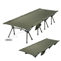 OneTigris Outdoor Foldable Camp Bed - Ranger Green -Camping And Hiking OneTigris