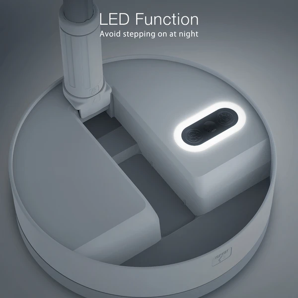 P10 Folding Retractable Camping Fan - Black 11 P10 Folding Retractable Camping Fan - Black - Image 9