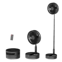 P10 Folding Retractable Camping Fan - Black 16 P10 Folding Retractable Camping Fan - Black -Camping And Hiking P10 5