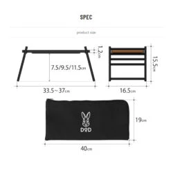 DoD Tequila Griddle -Camping And Hiking Q1 870 BK 02