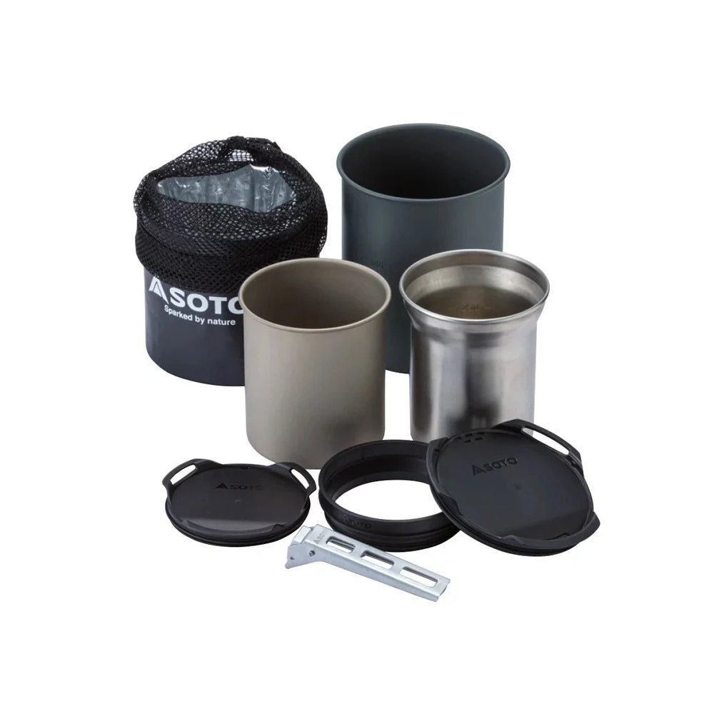 Soto ThermoStack Combo Cookset 3 Soto ThermoStack Combo Cookset