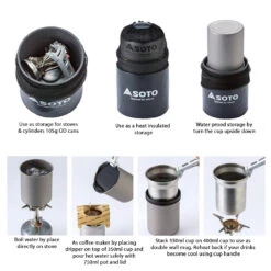 Soto ThermoStack Combo Cookset 12 Soto ThermoStack Combo Cookset -Camping And Hiking SOD 521 03