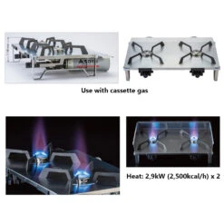 Soto Regulator 2 Burner GRID -Camping And Hiking ST 526 01
