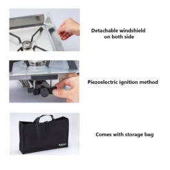 Soto Regulator 2 Burner GRID -Camping And Hiking ST 526 02