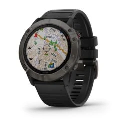 Garmin Fenix 6X GPS Watch - Sapphire Carbon Gray -Camping And Hiking Sapphire Carbon 2