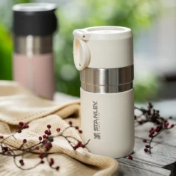 Stanley Go Slim Vacuum Bottle 9.5oz - Matte Black 10 Stanley Go Slim Vacuum Bottle 9.5oz - Matte Black -Camping And Hiking Stanley Aida 1