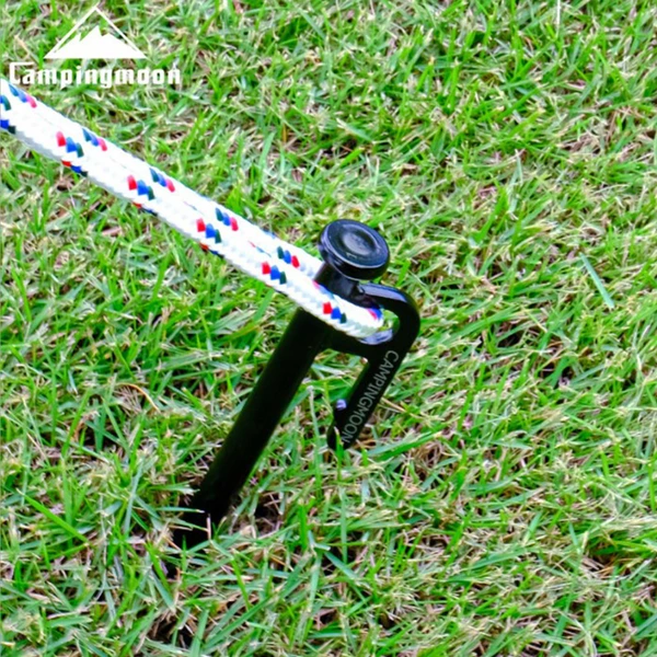 Campingmoon Black Carbon Peg 8 Pcs - 30CM 7 Campingmoon Black Carbon Peg 8 Pcs - 30CM - Image 5