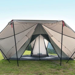 DoD Yadokari Tent -Camping And Hiking T6 662 GY 3 600x600 0cc505ec 3315 46c3 84e4 7709bb7267a9