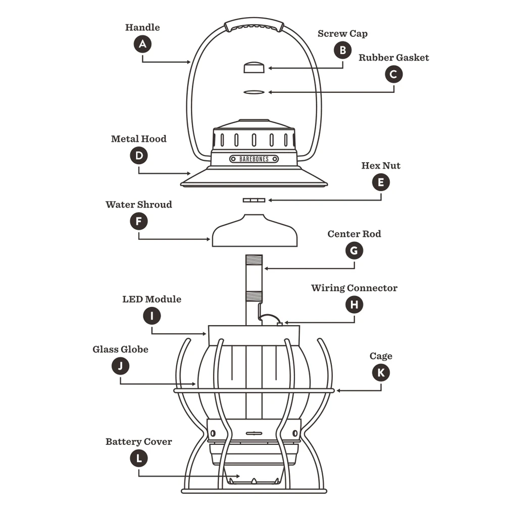 Thous Winds Barebones Railroad Lantern Glass Cover 9 Thous Winds Barebones Railroad Lantern Glass Cover - Image 7