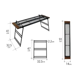 DoD Tequila Rack -Camping And Hiking TB2 477 BK 5