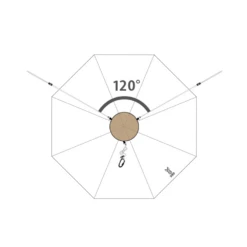 DoD Tongari Hat - One Pole Tent Cap -Camping And Hiking TG1 768 BK 4