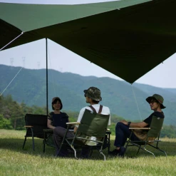 DoD Cheese Tarp M - Khaki 15 DoD Cheese Tarp M - Khaki -Camping And Hiking TT10 739 KH 3