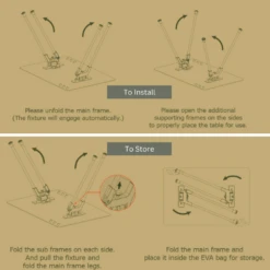 Cargo Container Small Camping Table End Table -Camping And Hiking Touse 4283fa34 b0bc 41ac bcf5 080b1ca730d7