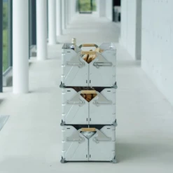 Snow Peak Stacking Shelf Container 15 Snow Peak Stacking Shelf Container -Camping And Hiking UG 055G 03